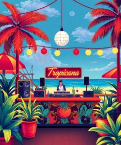 DJ Booth Paint Numbers