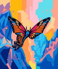 Exotic Moth Paint Numbers