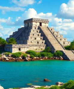 Coastal Ruins Paint Numbers