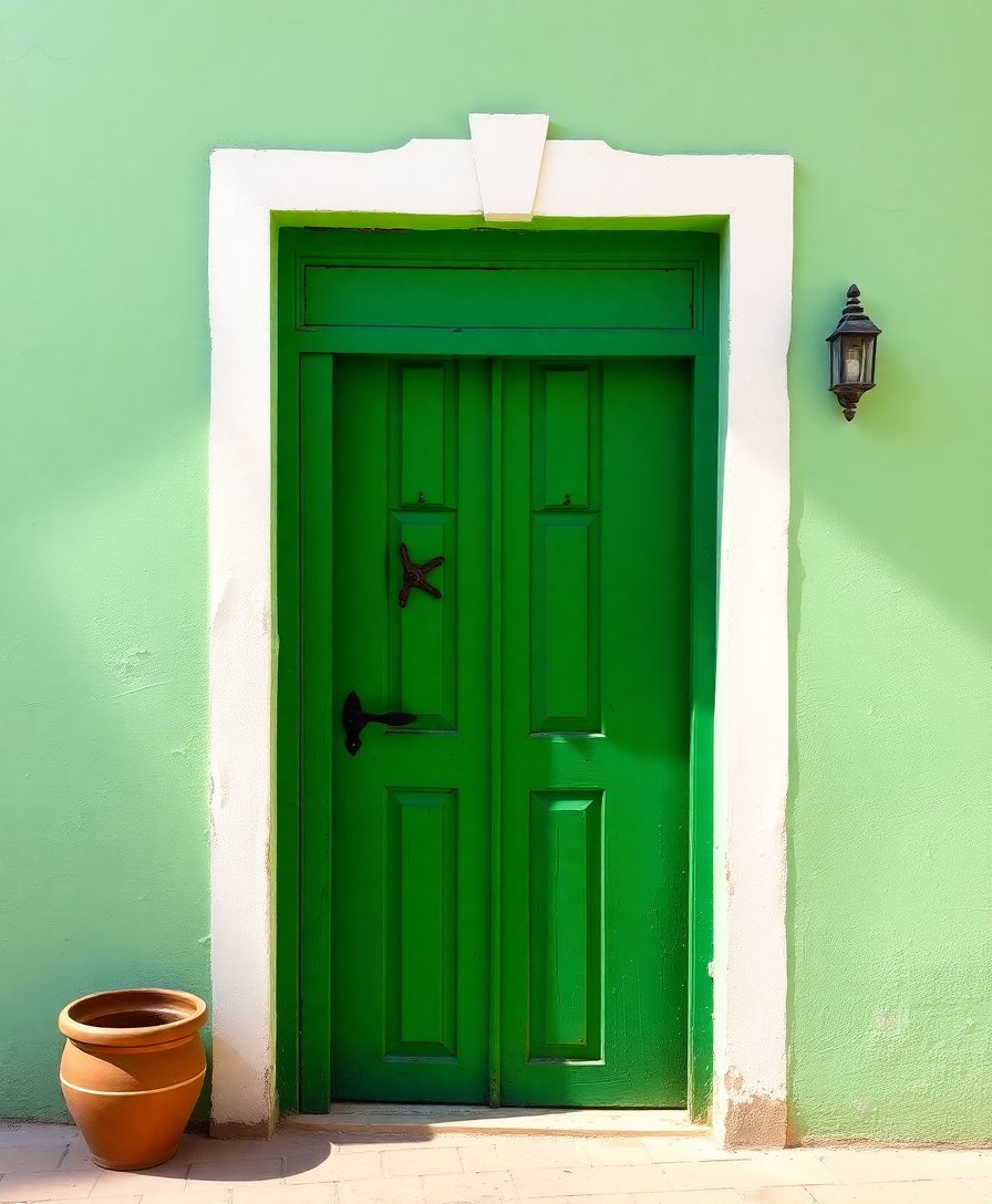 Green Door Paint Numbers Green Door Paint Numbers