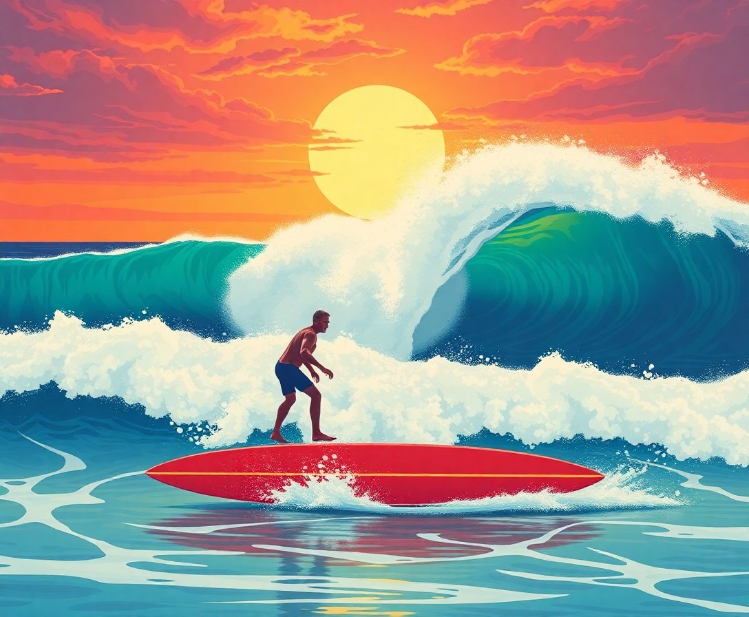 Fin Shorebreak Paint Numbers Fin Shorebreak Paint Numbers