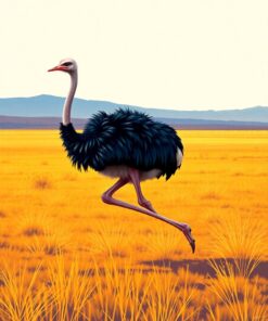 Ostrich Sprint Paint Numbers