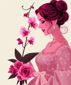 Orchid Shade Paint Numbers