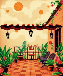 Papel Picado Paint Numbers