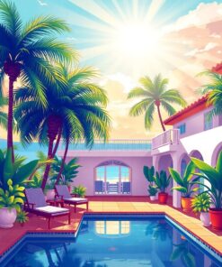 Villa Sunbeams Paint Numbers