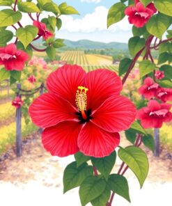 Hibiscus Bloom Paint Numbers