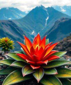 Bromeliad Bloom Paint Numbers