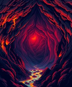 Cavern Glow Paint Numbers