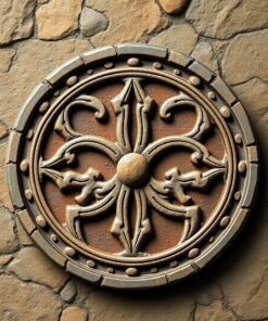 Stone Triskelion Paint Numbers