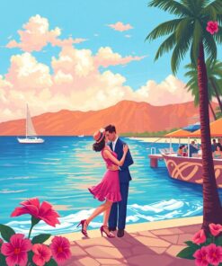 Waikiki Romance Paint Numbers