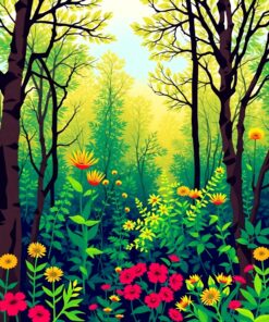 Saucer Invasion Paint Numbers