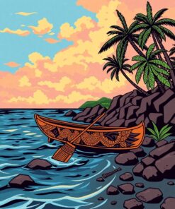 Volcanic Shore Paint Numbers