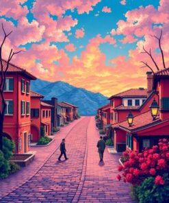 Tropical Bloom Paint Numbers