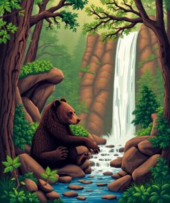 Bear Retreat Paint Numbers