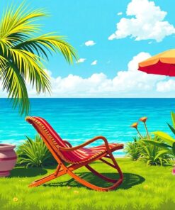 Chair Oasis Paint Numbers