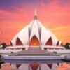 Lotus Temple Paint Numbers