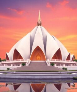 Lotus Temple Paint Numbers