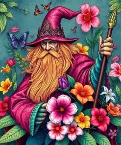 Exotic Flora Paint Numbers