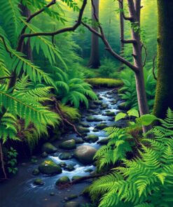 Fern Brook Paint Numbers