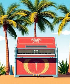 Under Palms Paint Numbers