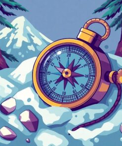 Jungle Compass Paint Numbers