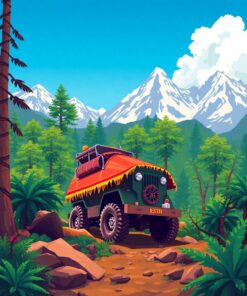 Jungle Trek Paint Numbers