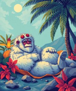 Tropical Slumber Paint Numbers