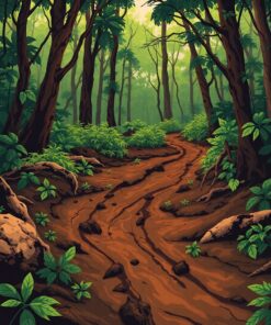 Mud Track Paint Numbers