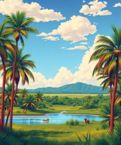 Palm Shores Paint Numbers