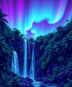 Tropical Falls Paint Numbers