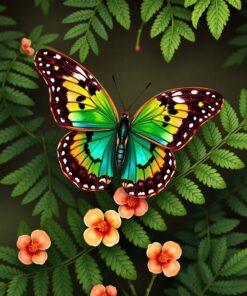 Muted Fern Paint Numbers