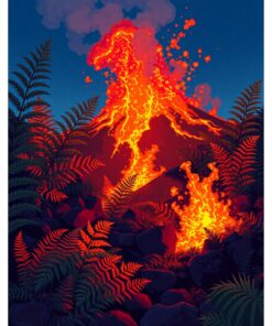 Among Ferns Paint Numbers