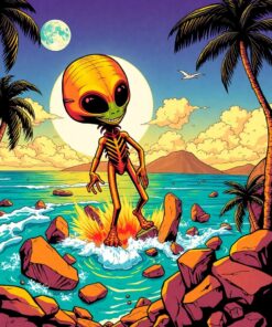 Crash Landing Paint Numbers