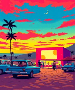 Alien Encounter Paint Numbers