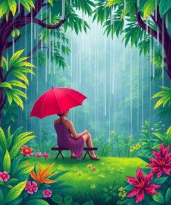 Out Downpour Paint Numbers