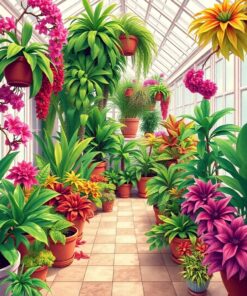 Plant Haven Paint Numbers