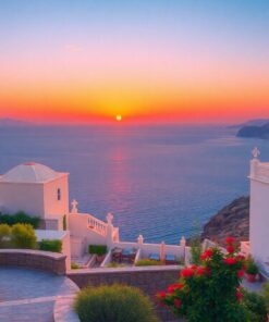 Evening Greece Paint Numbers