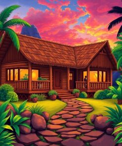 Lava Lodge Paint Numbers