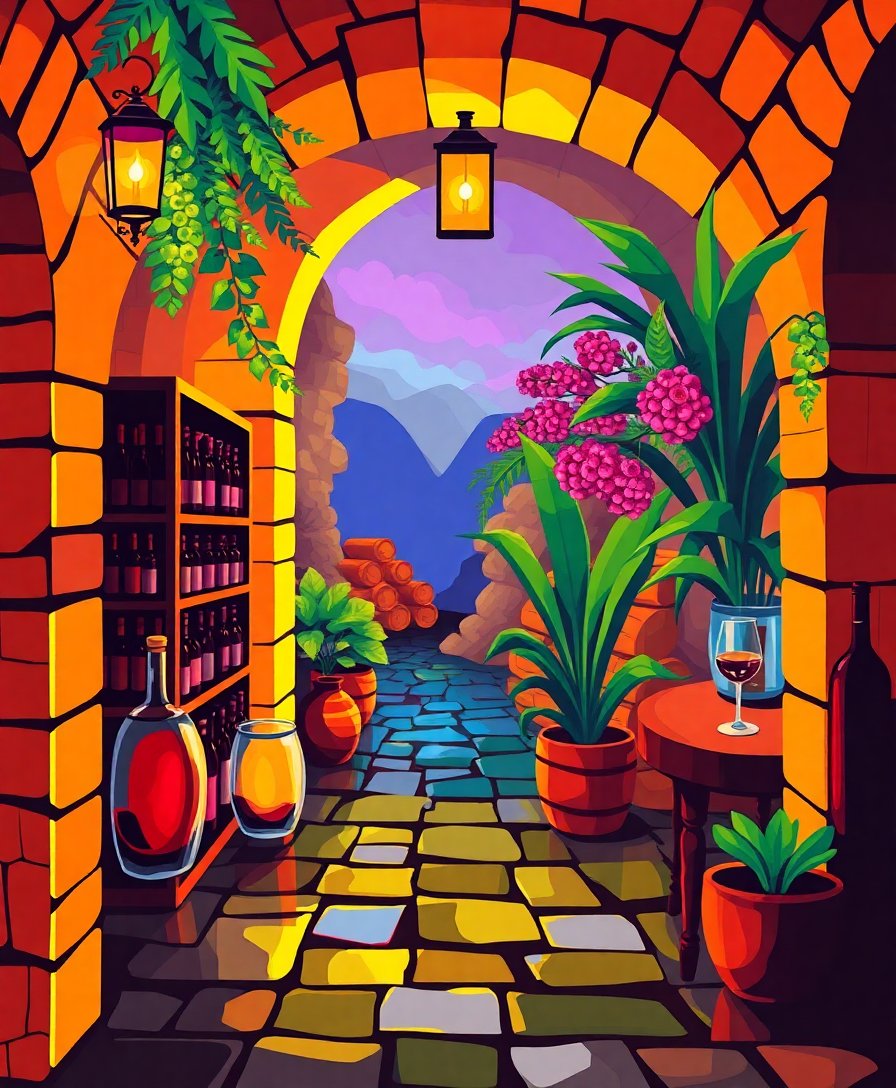 Glass Glow Paint Numbers Glass Glow Paint Numbers