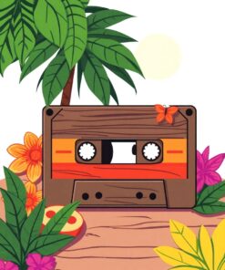 Tropical Tunes Paint Numbers