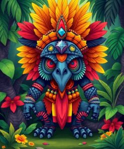 Jungle Guardian Paint Numbers