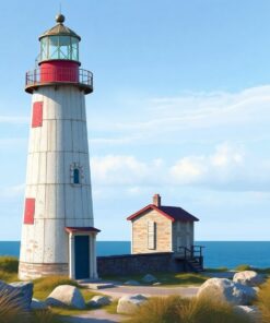 Tower Realism Paint Numbers