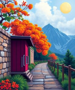 Shell Glow Paint Numbers