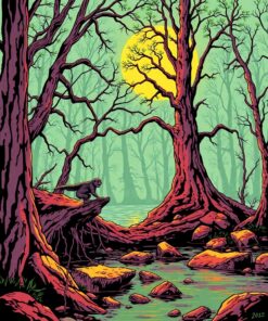 Swamp Tale Paint Numbers