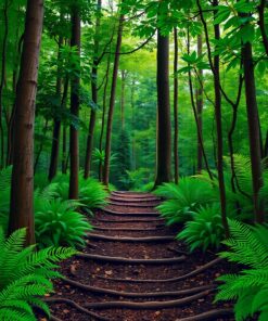 Timber Path Paint Numbers