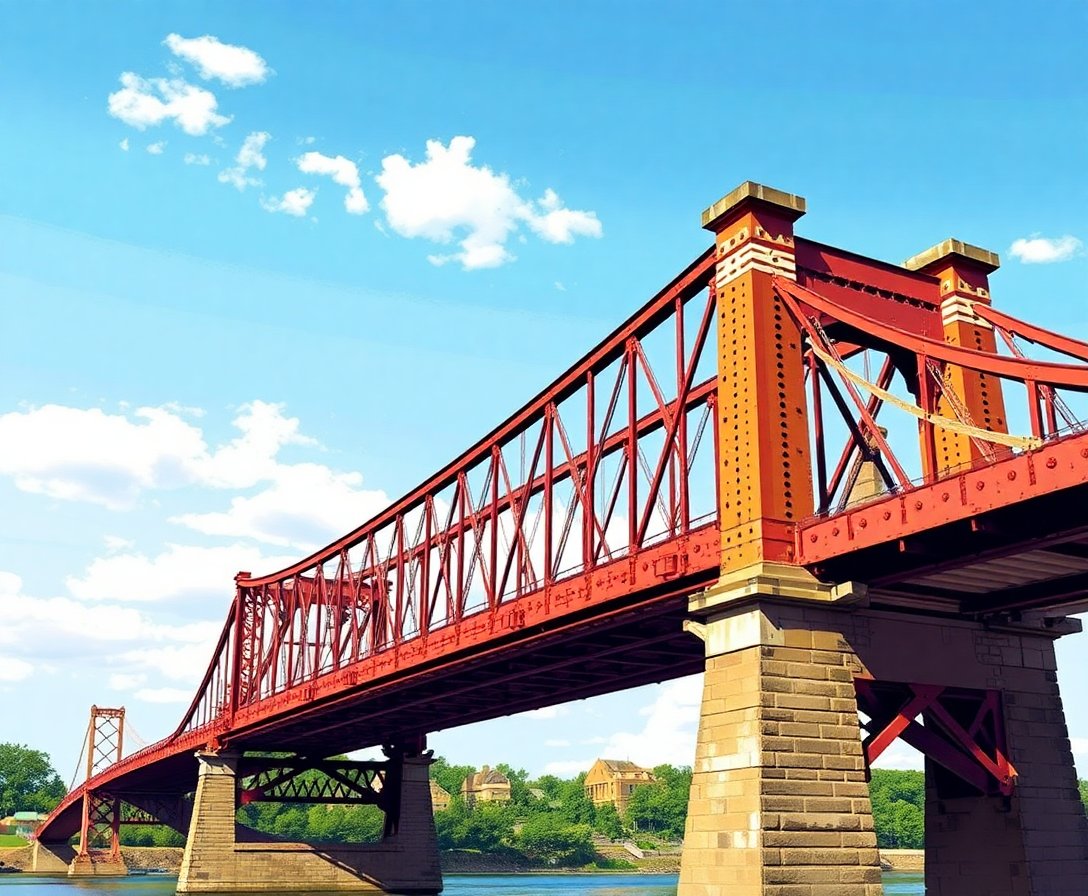 Weathered Rivets Clear Sky Paint By Numbers Kit | Bridge Art completed