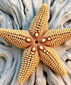 Starfish Detail Paint Numbers