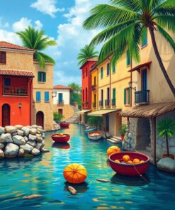 Stones Coconuts Paint Numbers