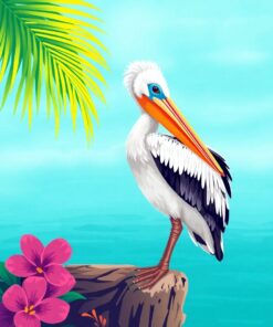 Pelican Perch Paint Numbers