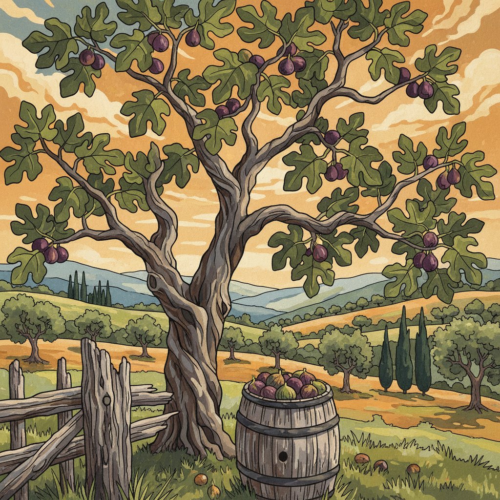 weathered-wood-fig-orchard-paint-by-numbers-kit-rustic-art